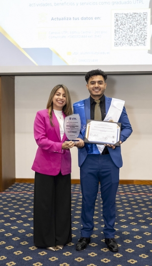 UTPL Escuela de Negocios reconoció el esfuerzo, dedicación y excelencia académica de sus mejores egresados. UTPL Escuela de Negocios reconoció el esfuerzo, dedicación y excelencia académica de sus mejores egresados.