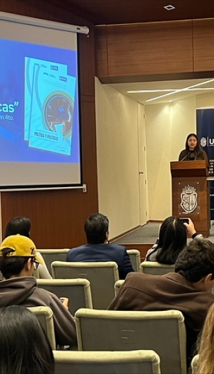 Presentación de la revista digital Política y Políticas, Volumen IV