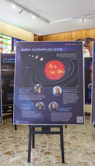 Conversatorio e inauguración de la exposición “Astrónomas” en UTPL