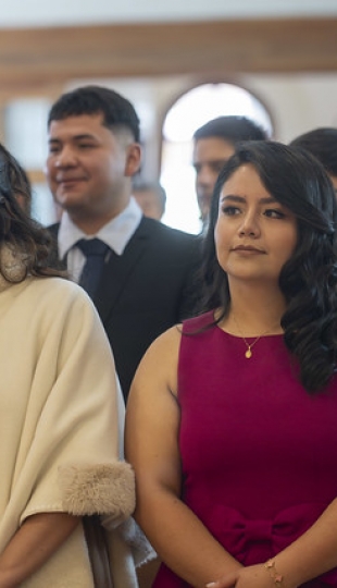 Imposición de mandiles a estudiantes de Fisioterapia