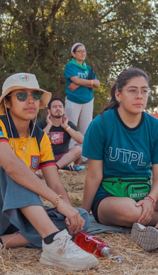 Delegación de la UTPL presente en el Jubileo de los jóvenes en Roma. Delegación de la UTPL presente en el Jubileo de los jóvenes en Roma.