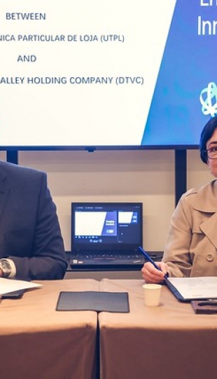 UTPL impulsa la innovación en Ecuador con convenios en Europa, Asia y Medio Oriente UTPL impulsa la innovación en Ecuador con convenios en Europa, Asia y Medio Oriente