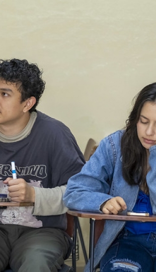 Aldea Global: La internacionalización de la práctica artística dictado por el docente Óscar Verde, de la Universidad Autónoma de México