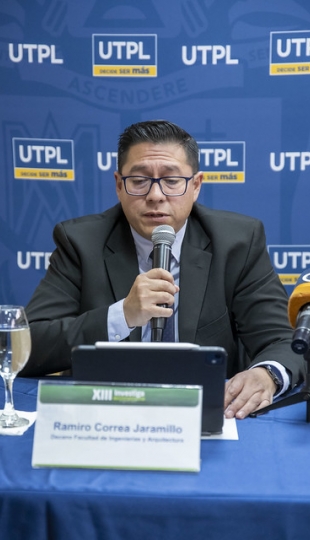 Rueda de prensa de la décimo tercera edición del Investiga UTPL