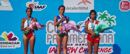 Glenda Morejón, estudiante UTPL de Modalidad Abierta y a Distancia, gana medalla de oro en Copa Panamericana en México