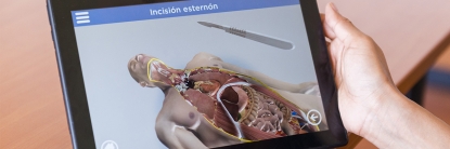 App Virtopsia de realidad aumentada para medicina legal