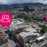 Mapa turístico del cantón Loja para mostrar los atractivos de la ciudad 