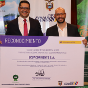 Ministerio del Ambiente entregó reconocimiento a la UTPL y EcuaCorriente