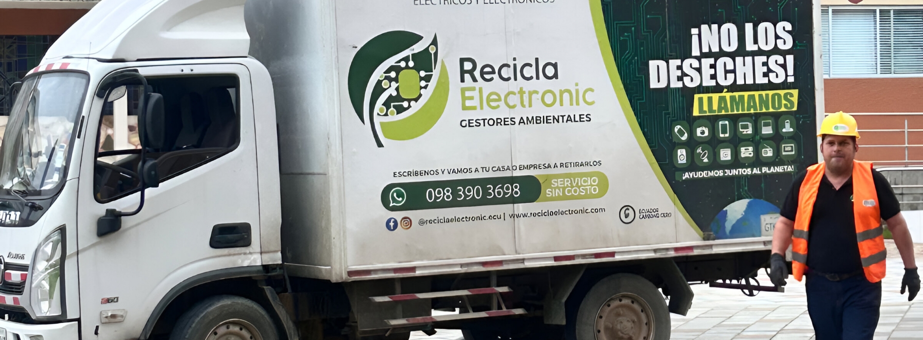 Promovemos la sostenibilidad ambiental a través de una campaña de reciclaje de residuos eléctricos y electrónicos