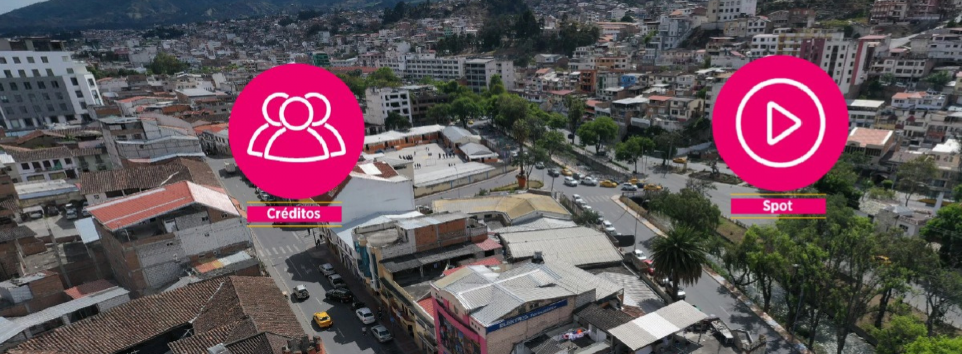 Mapa turístico del cantón Loja para mostrar los atractivos de la ciudad 