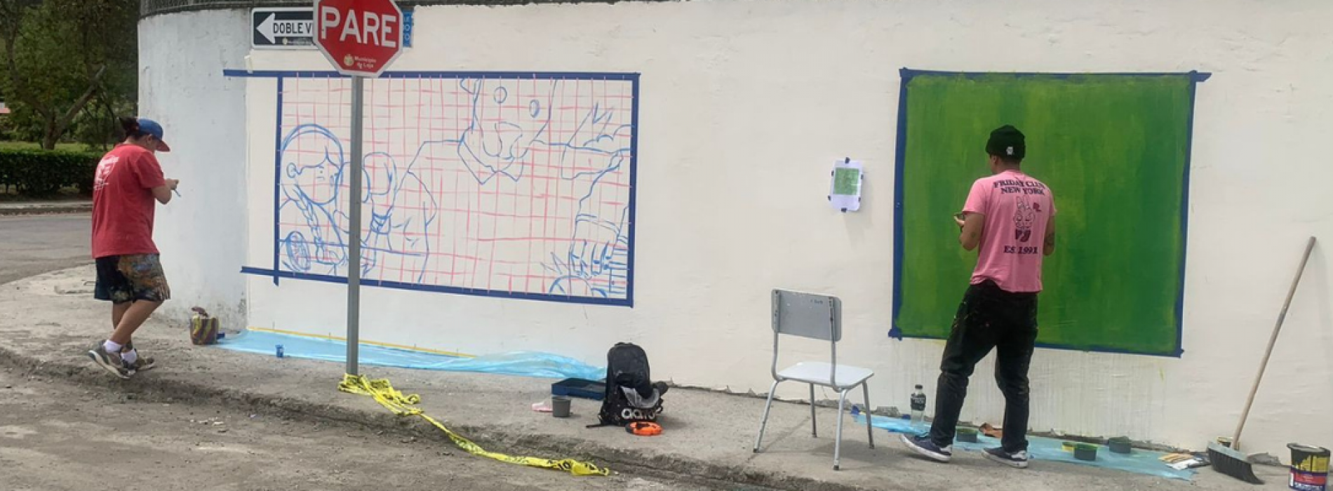 Murales: un proyecto de vinculación que busca revitalizar los espacios públicos