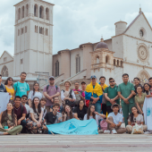 Juventud Idente UTPL en el jubileo de los jóvenes
