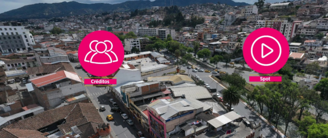 Mapa turístico del cantón Loja para mostrar los atractivos de la ciudad 